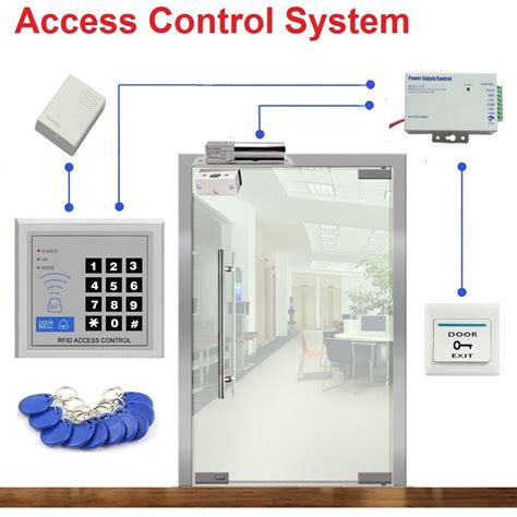 rfid door access control system kit electric magnetic lock|rfid access control system.